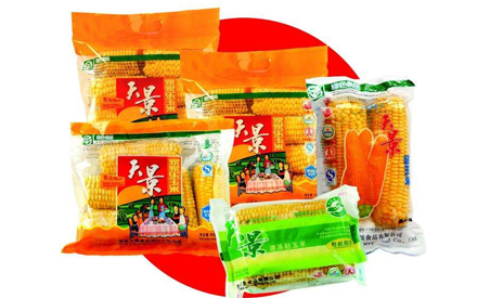 甜玉米，水果玉米包裝袋